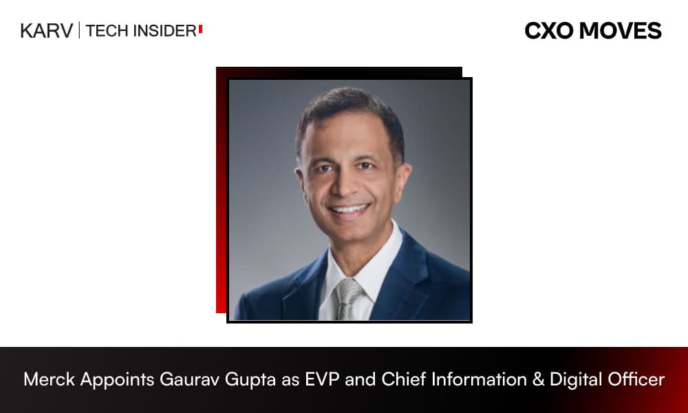 Gaurav Gupta to Assume EVP and Chief Information & Digital Officer Role at Merck
