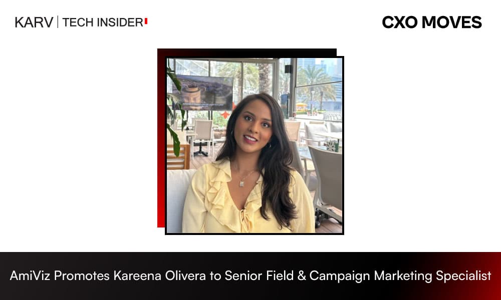 AmiViz Elevates Kareena Olivera to Senior Field & Campaign Marketing Specialist