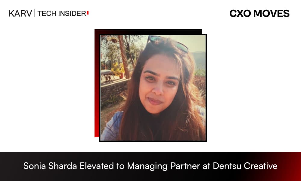 Sonia Sharda Elevated to Managing Partner at Dentsu Creative