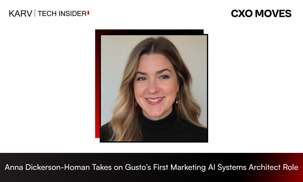 Anna Dickerson-Homan Takes on Gusto’s First Marketing AI Systems Architect Role