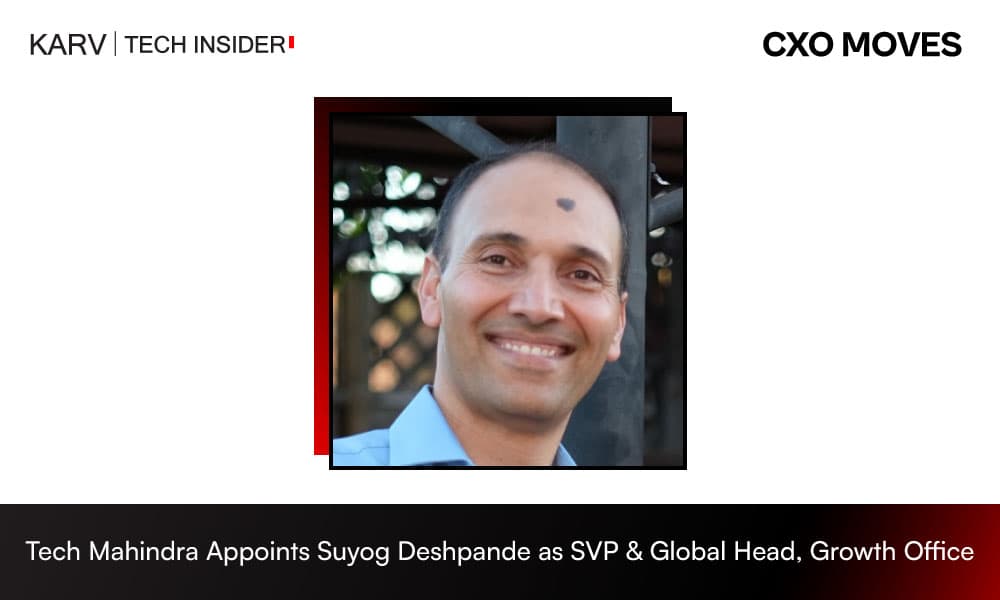 Tech Mahindra Appoints Suyog Deshpande as Senior Vice President & Global Head – Growth Office