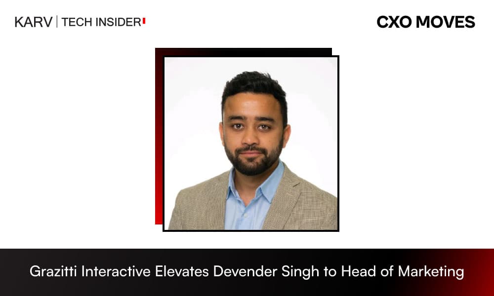 Grazitti Interactive Elevates Devender Singh to Head of Marketing