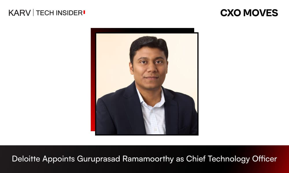 Deloitte Appoints Guruprasad Ramamoorthy as Chief Technology Officer