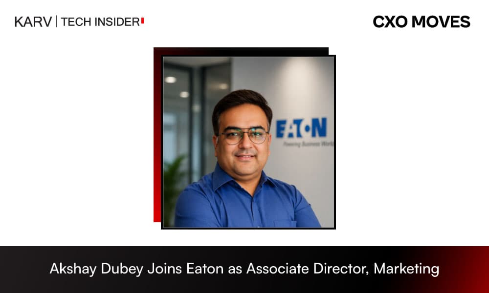 Akshay Dubey Joins Eaton as Associate Director – Marketing