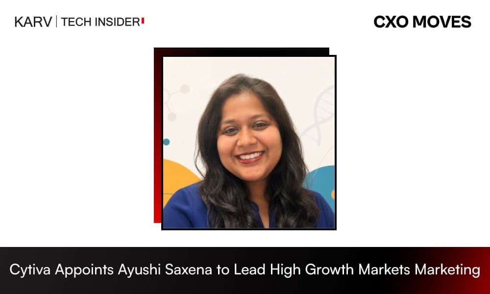 Ayushi Saxena Joins Cytiva as Marketing Lead – High Growth Markets