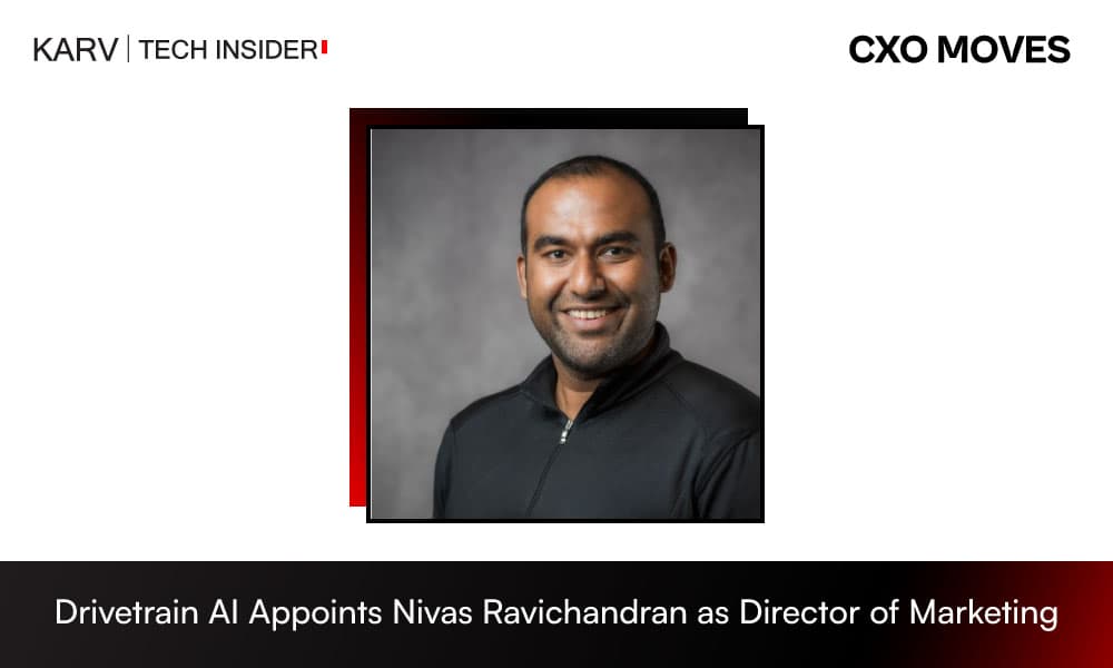 Nivas Ravichandran Joins Drivetrain AI as Director of Marketing