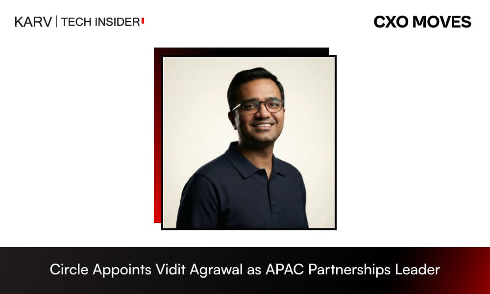 Vidit Agrawal Joins Circle as VP, Partnerships & Business Development, APAC