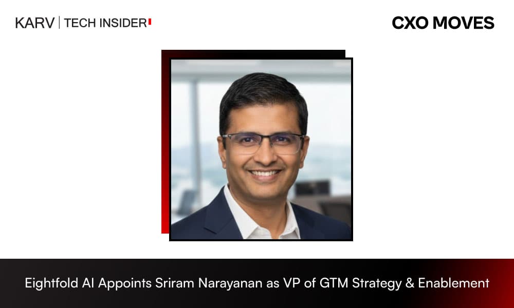 Sriram Narayanan Joins Eightfold AI as VP of GTM Strategy & Enablement
