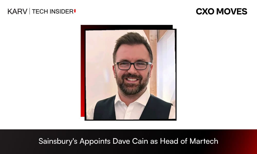 Dave Cain Joins Sainsbury's as Head of Martech