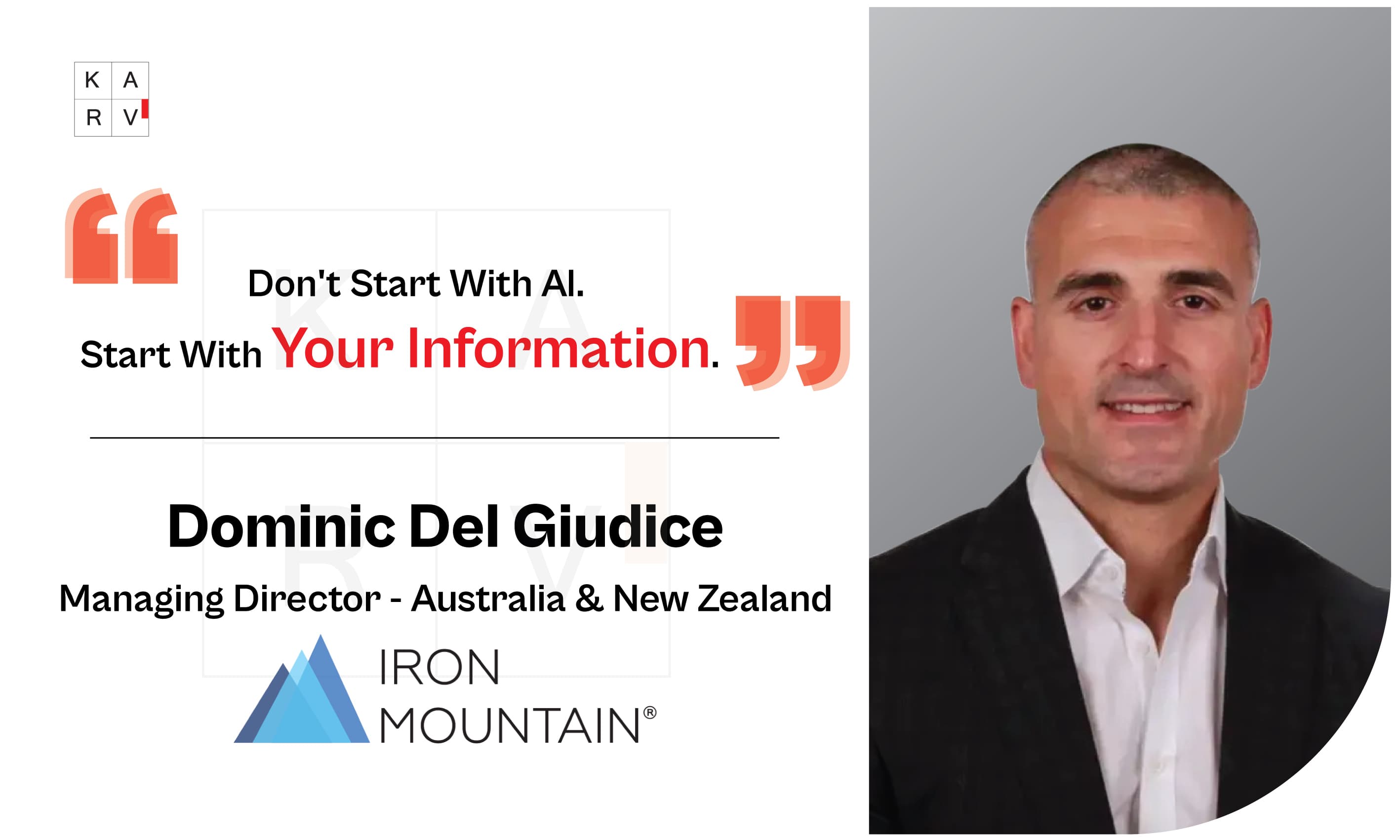 Dominic Del Giudice on AI, Trusted Data, Enterprise Transformation, and Leading Through Change - Leader Interviews news