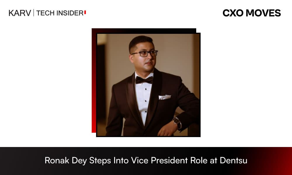 Ronak Dey Steps Into Vice President Role at Dentsu