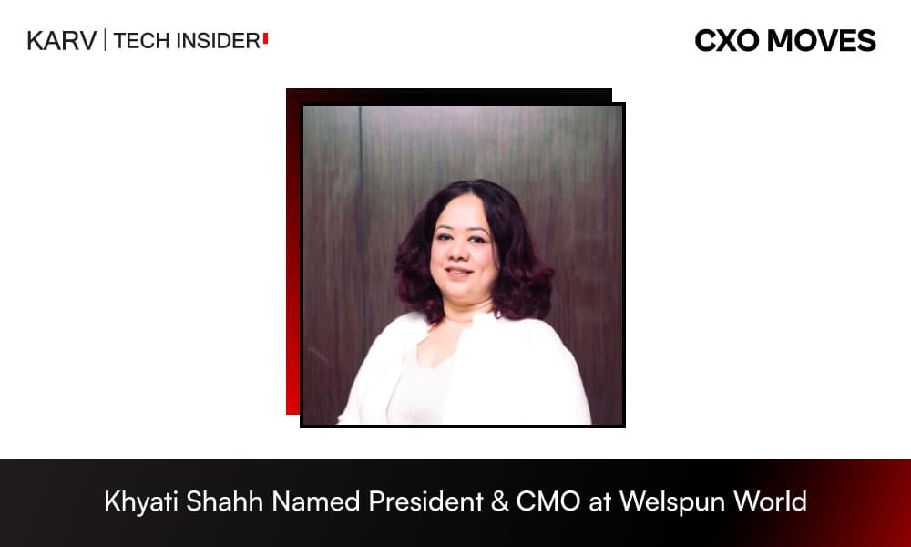 Khyati Shahh Named President & CMO at Welspun World
