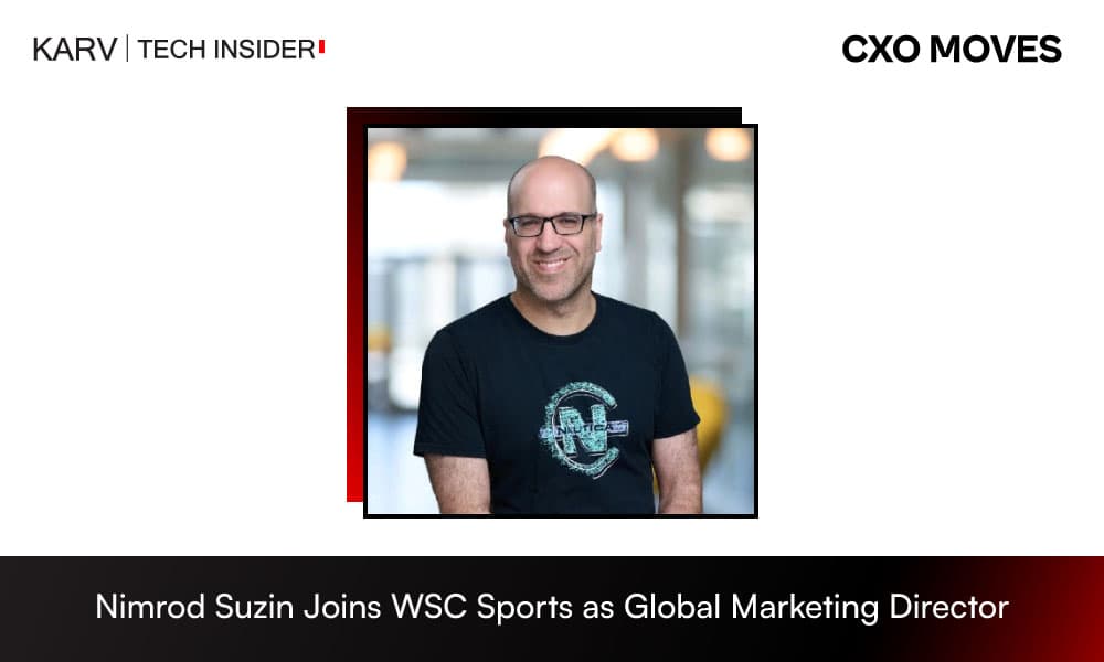 Nimrod Suzin Joins WSC Sports as Global Marketing Director