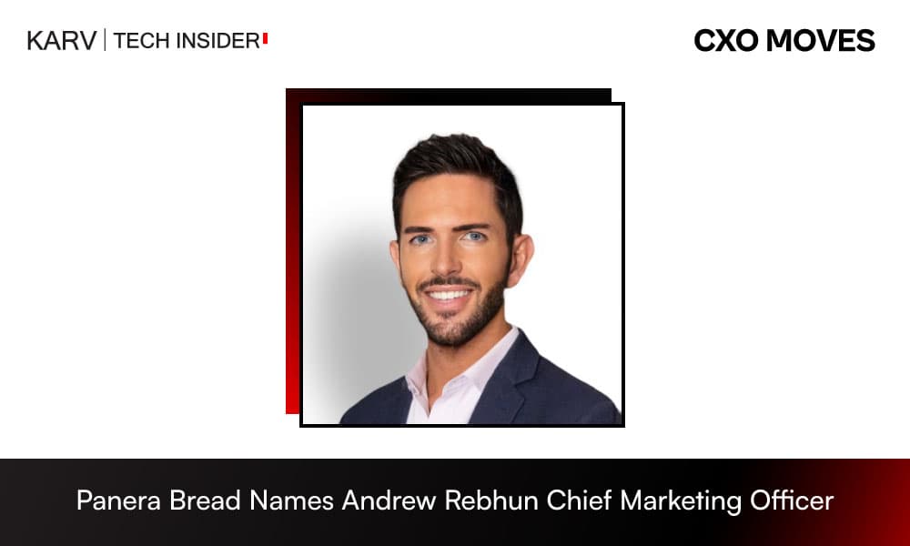 Andrew Rebhun Joins Panera Bread as Chief Marketing Officer