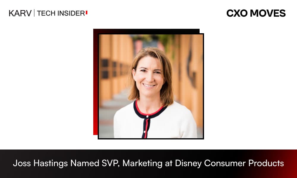 Joss Hastings Named SVP, Marketing at Disney Consumer Products
