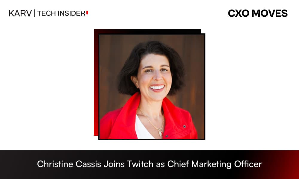 Christine Cassis Joins Twitch as Chief Marketing Officer to Lead Global Brand and Community Growth