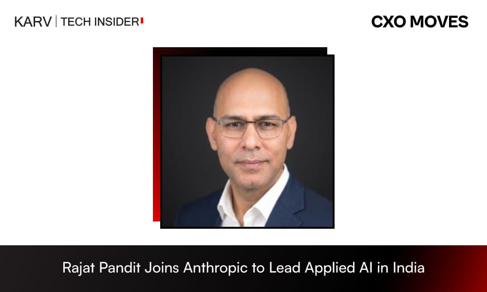 Rajat Pandit Joins Anthropic to Lead Applied AI in India