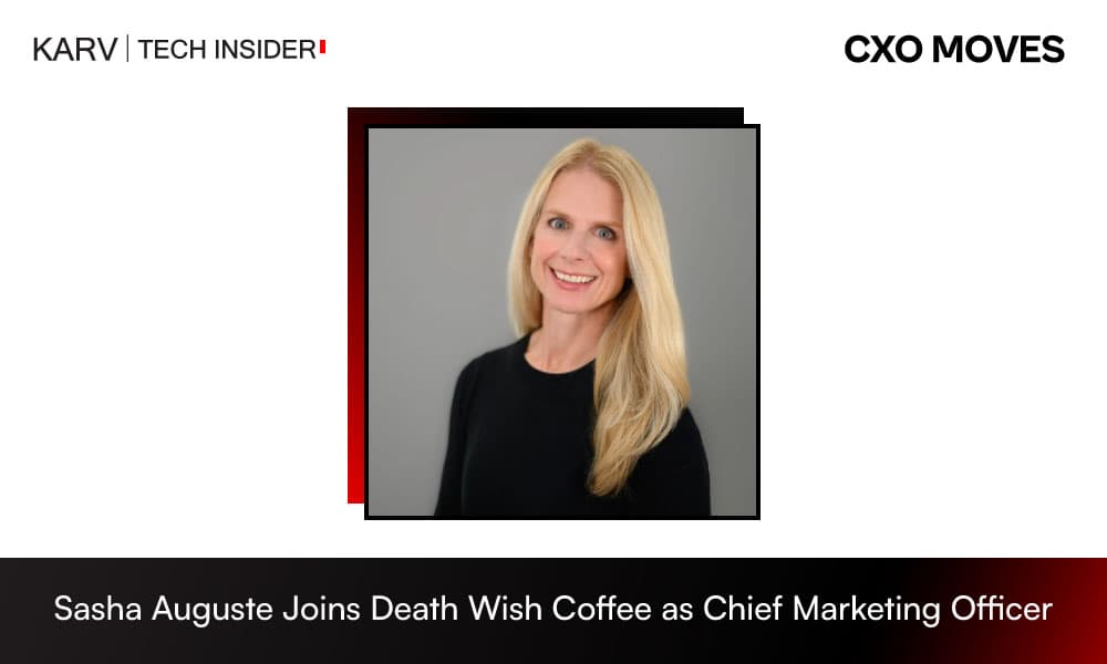 Sasha Auguste Joins Death Wish Coffee as Chief Marketing Officer