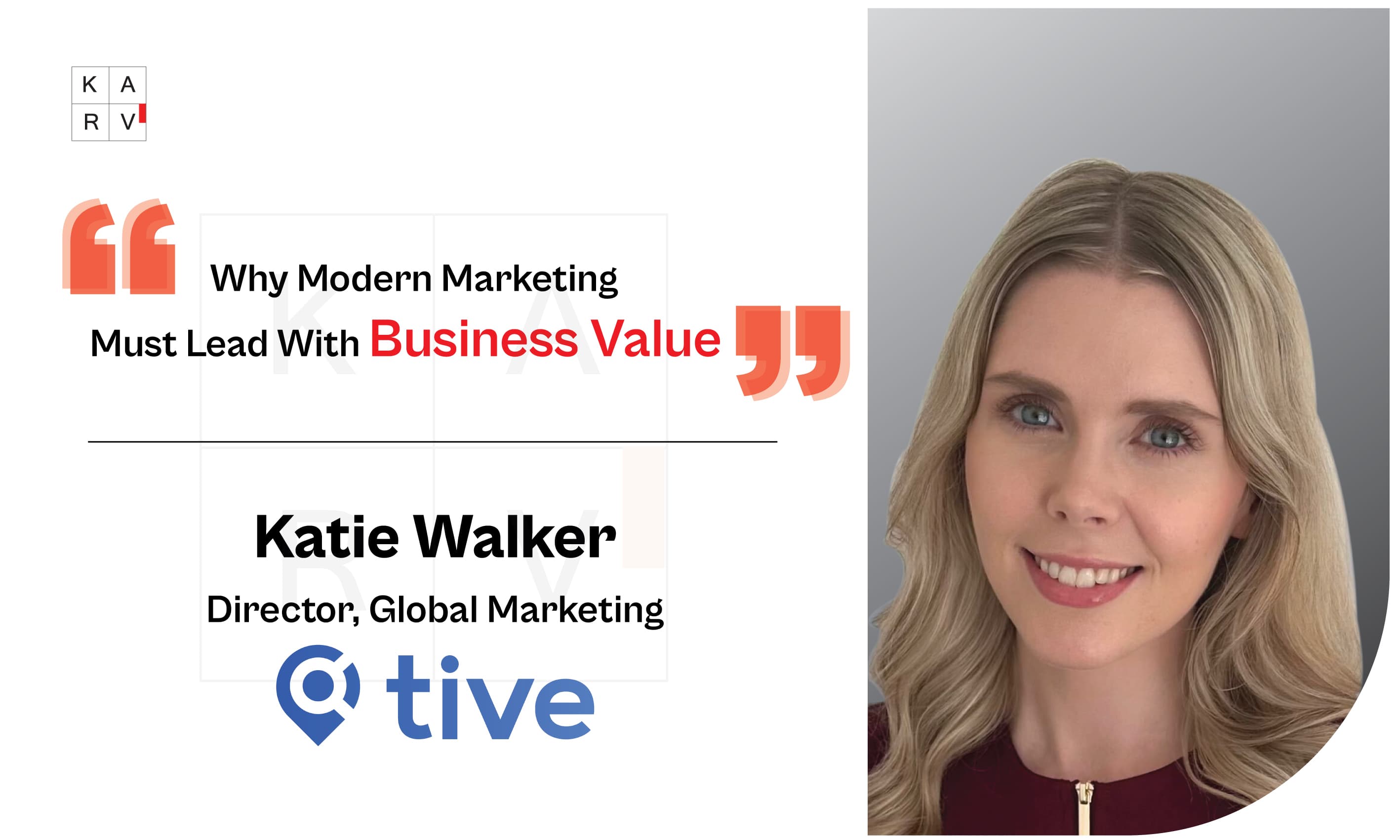 Katie Walker on B2B Marketing, AI and Supply Chain Visibility - Leader Interviews news