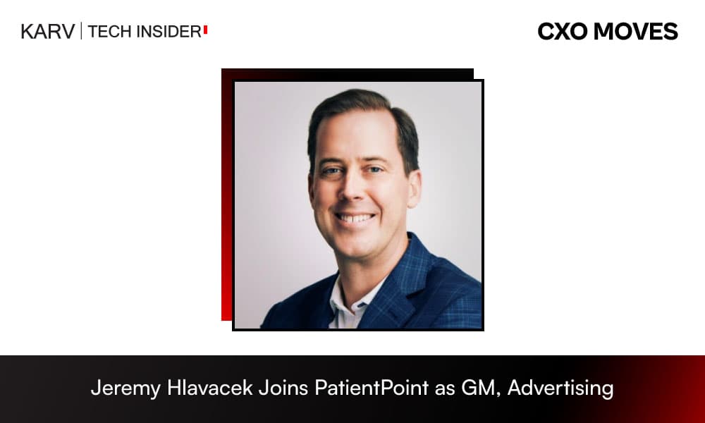 Jeremy Hlavacek Joins PatientPoint as GM, Advertising