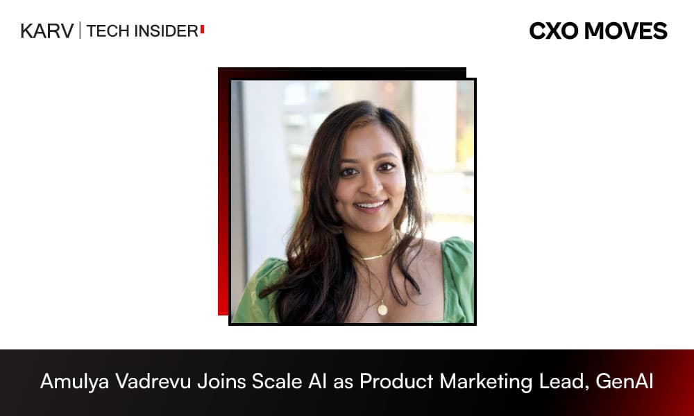 Amulya Vadrevu Joins Scale AI as Product Marketing Lead for GenAI