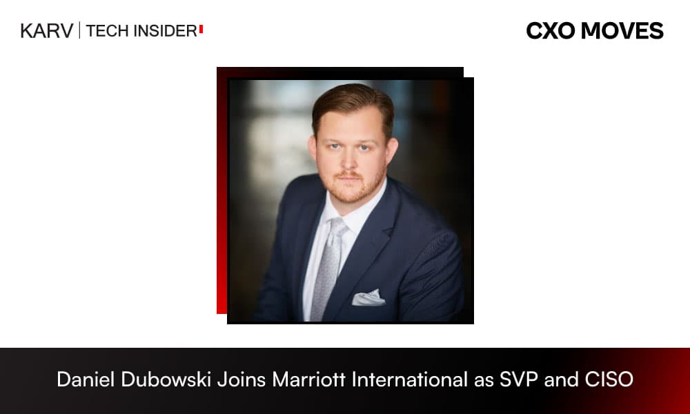 Daniel Dubowski Joins Marriott International as Senior Vice President and Chief Information Security Officer