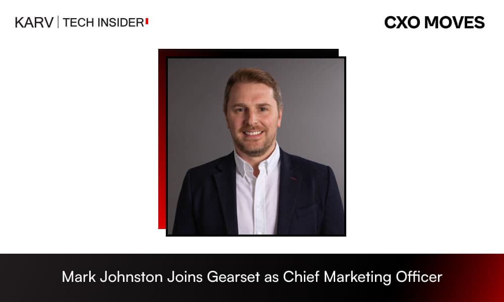 Gearset Appoints Mark Johnston as Chief Marketing Officer