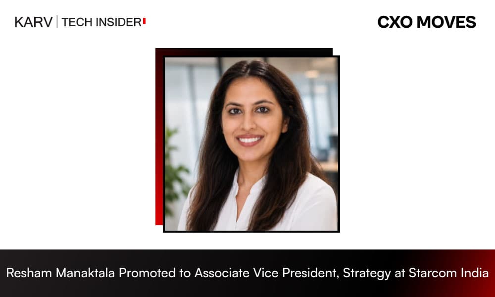 Resham Manaktala Promoted to Associate Vice President, Strategy at Starcom India