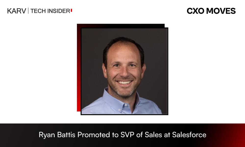 Ryan Battis Promoted to SVP of Sales at Salesforce