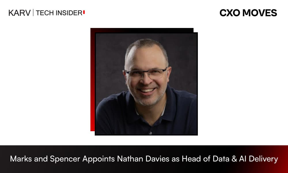 Nathan Davies Joins Marks and Spencer as Head of Data & AI Delivery