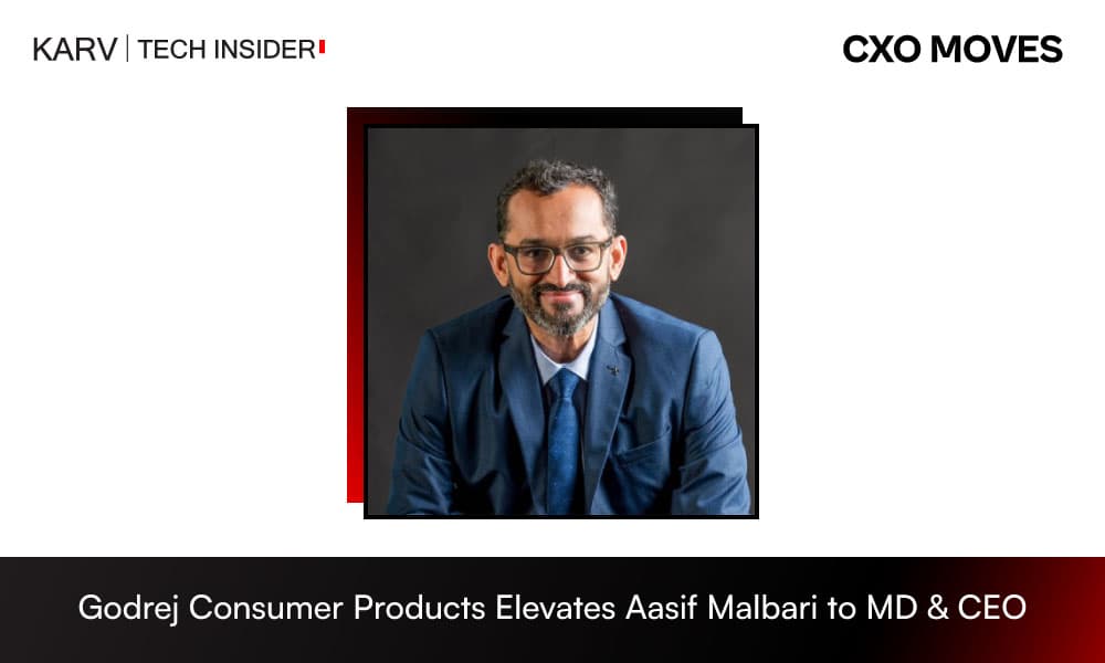 Aasif Malbari Elevated to Managing Director and CEO at Godrej Consumer Products