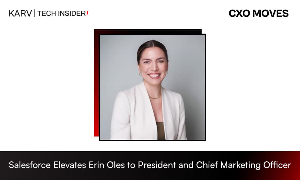 Erin Oles Promoted to President and Chief Marketing Officer at Salesforce