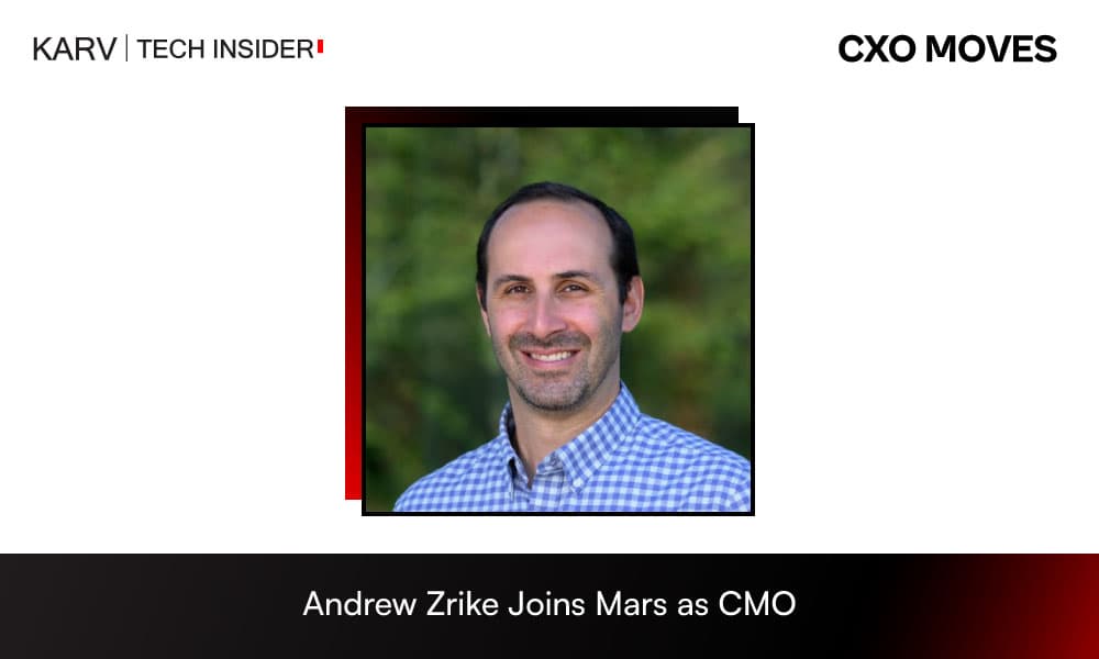 Andrew Zrike Joins Mars as CMO for Better-For-You Business to Drive Snacking Growth
