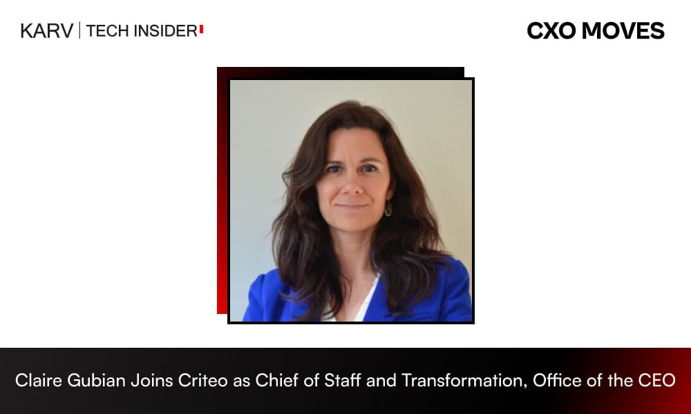 Claire Gubian Joins Criteo as Chief of Staff and Transformation, Office of the CEO