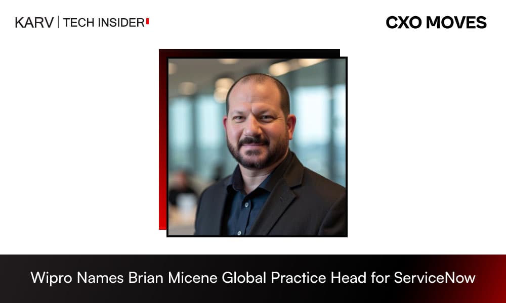 Brian Micene Named Global Practice Head for ServiceNow at Wipro Enterprise Applications