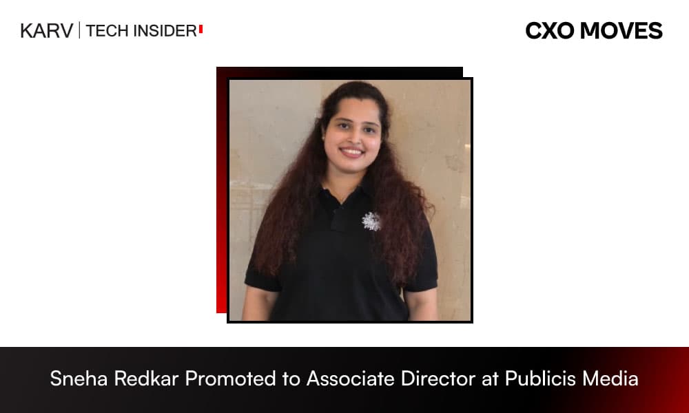 Sneha Redkar Promoted to Associate Director at Publicis Media