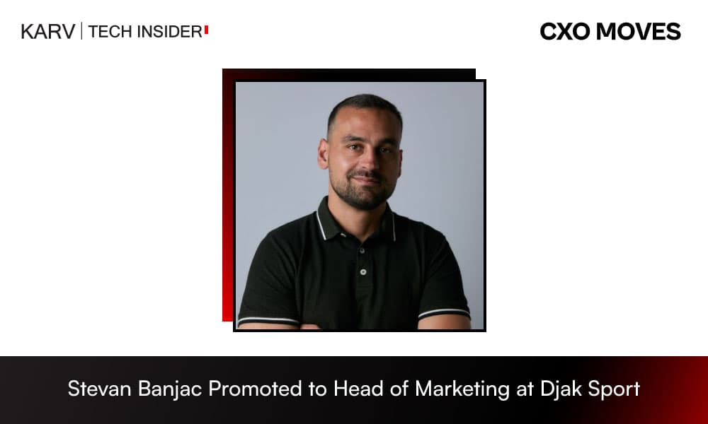 Stevan Banjac Promoted to Head of Marketing at Djak Sport