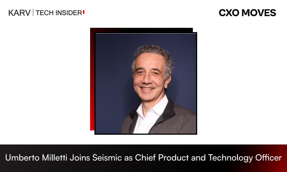 Umberto Milletti Joins Seismic as Chief Product and Technology Officer