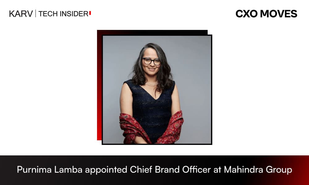 Purnima Lamba Appointed Chief Brand Officer at Mahindra Group
