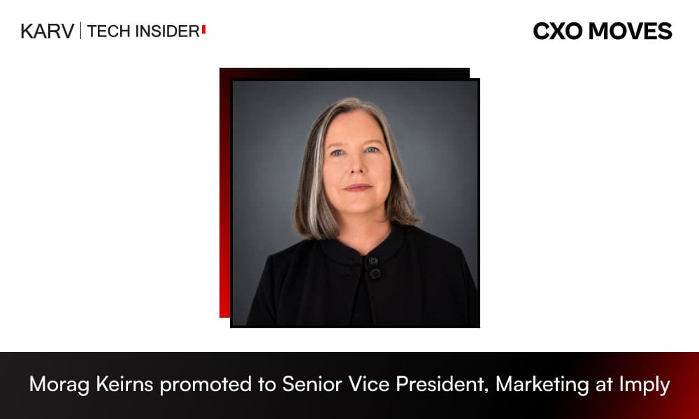 Morag Keirns promoted to Senior Vice President, Marketing at Imply