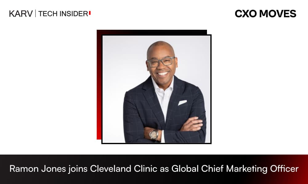 Ramon Jones joins Cleveland Clinic as Global Chief Marketing Officer