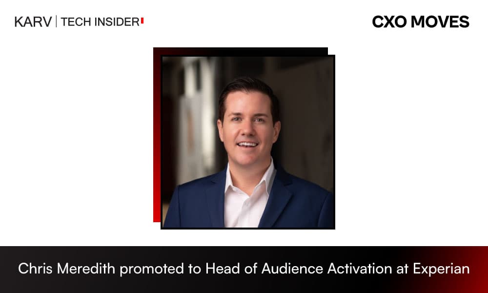 Experian promotes Chris Meredith to Head of Audience Activation