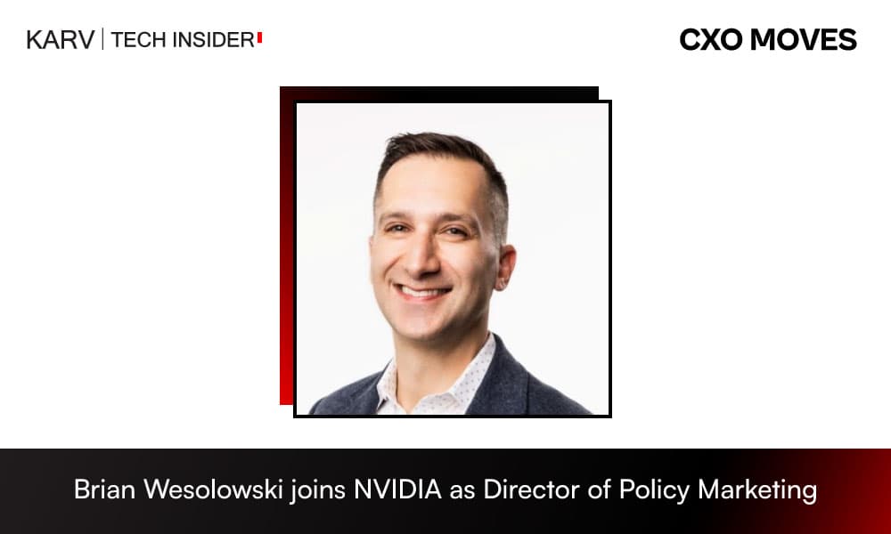 NVIDIA appoints Brian Wesolowski as Director of Policy Marketing