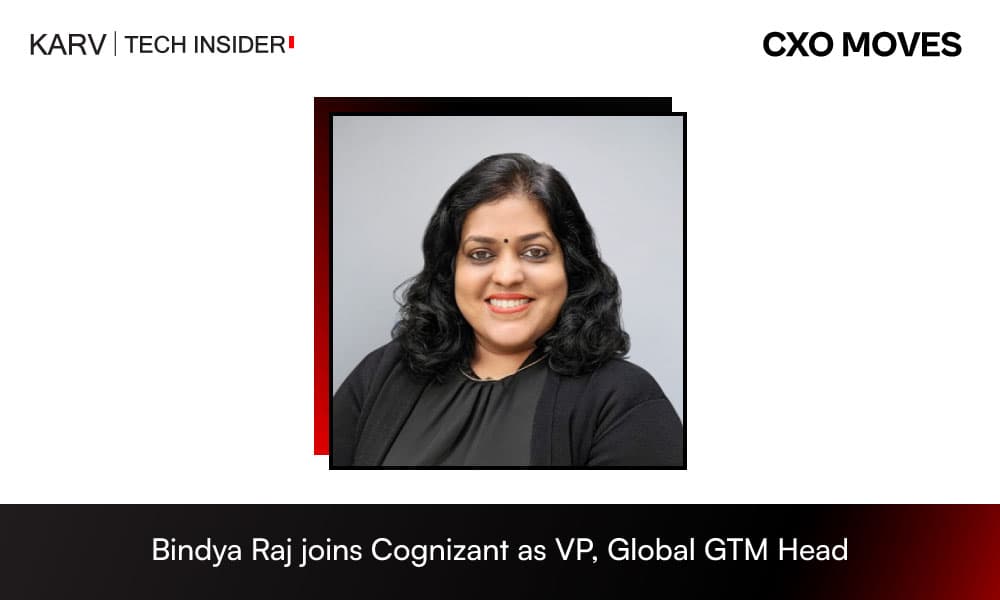 Cognizant appoints Bindya Raj as VP, Global GTM Head for Marketing
