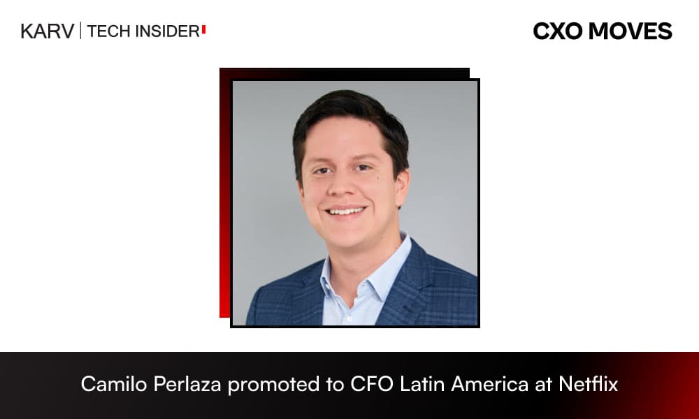 Netflix promotes Camilo Perlaza to CFO Latin America