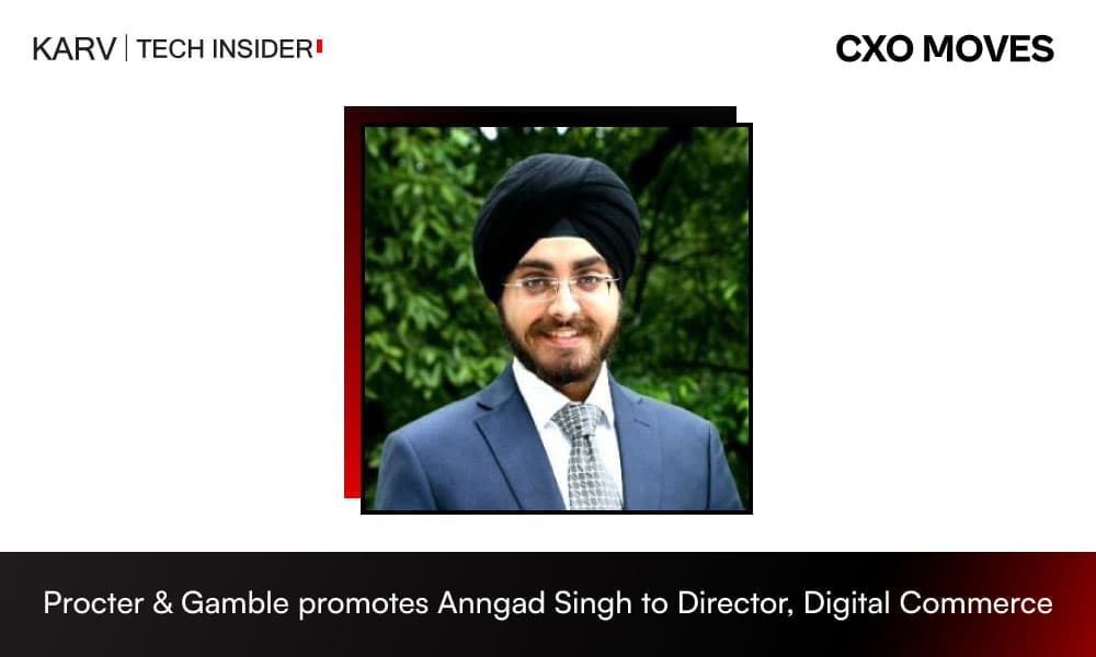 Anngad Singh promoted to Director, Digital Commerce (E-Commerce) at Procter & Gamble