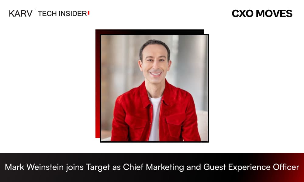 Target names Mark Weinstein Chief Marketing and Guest Experience Officer