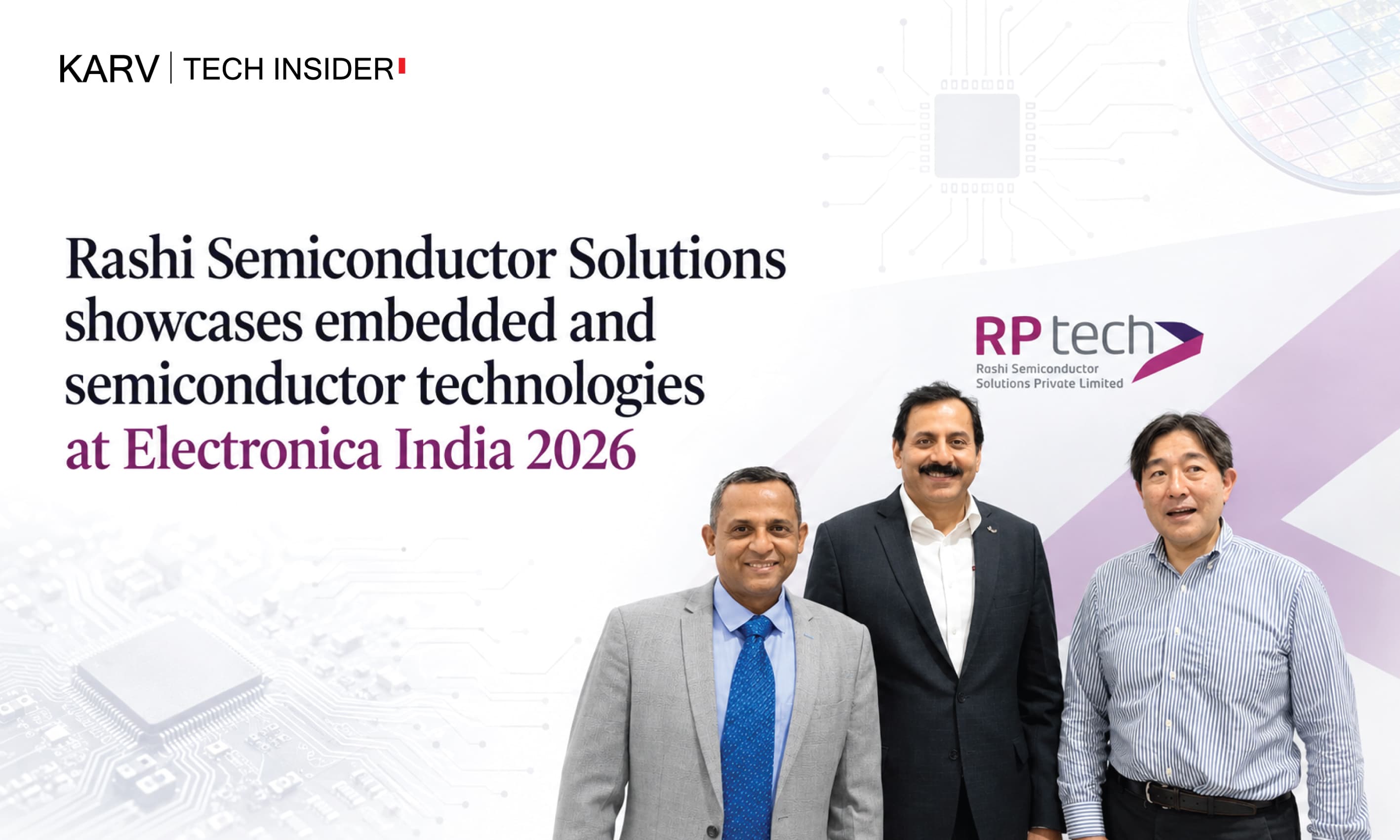 Rashi Semiconductor Solutions showcases embedded and semiconductor technologies at Electronica India 2026