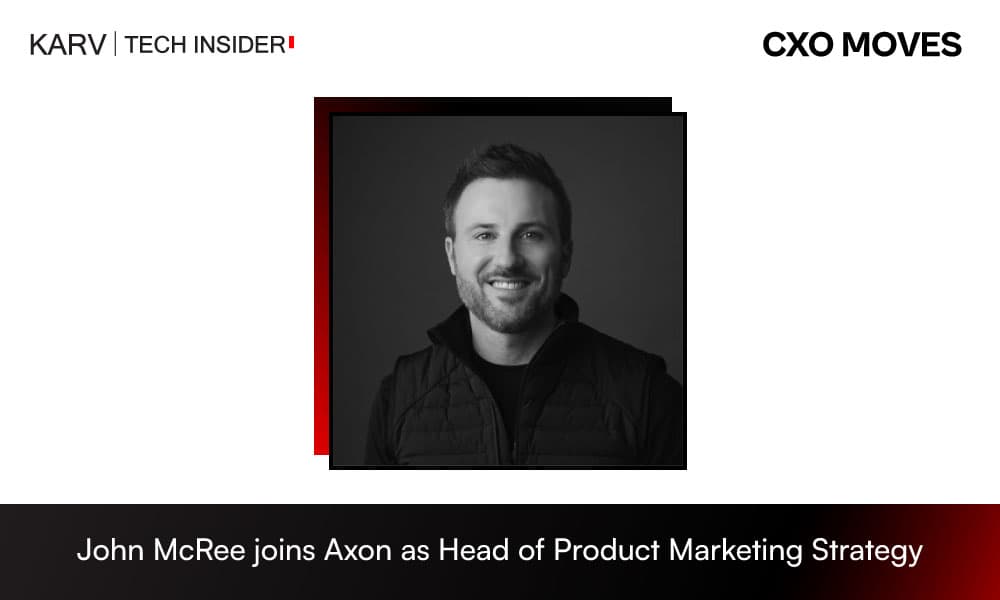 Axon appoints John McRee as Head of Product Marketing Strategy
