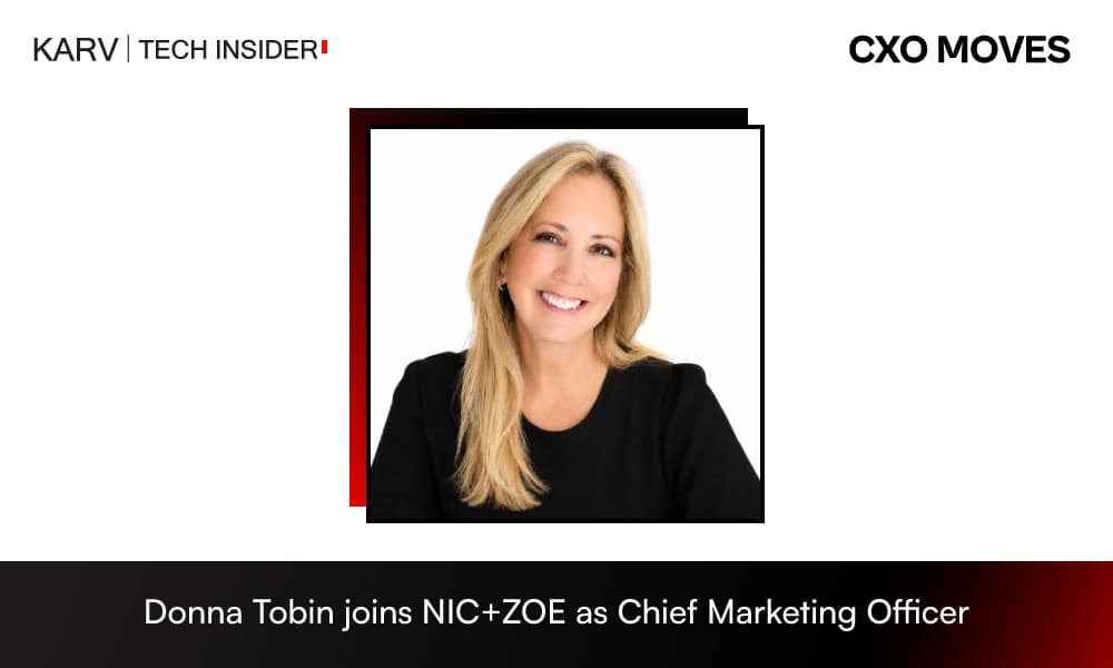 NIC+ZOE appoints Donna Tobin as Chief Marketing Officer